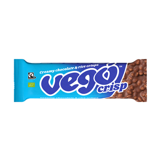 Vego Organic Chocolate & Rice Crisp Bar - 40g