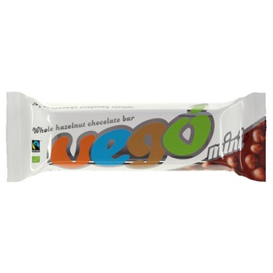 Vego Organic Whole Hazelnut Chocolate Bar - 65g