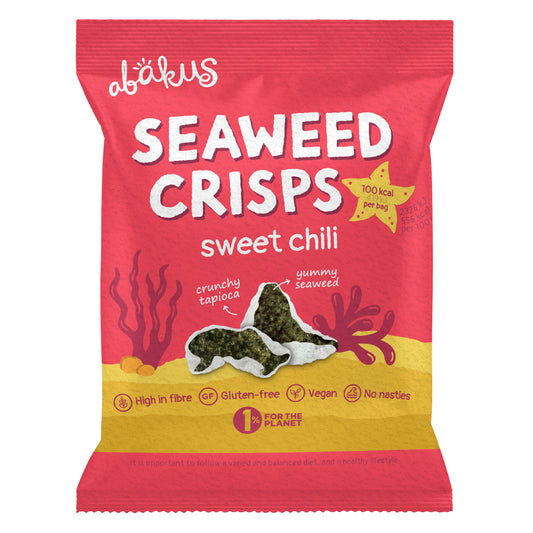 Abakus Seaweed Crisps Sweet Chili - 18g