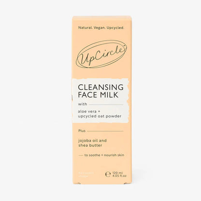 Upcircle Beauty Cleansing Face Milk with Oat Powder + Aloe Vera - 120ml