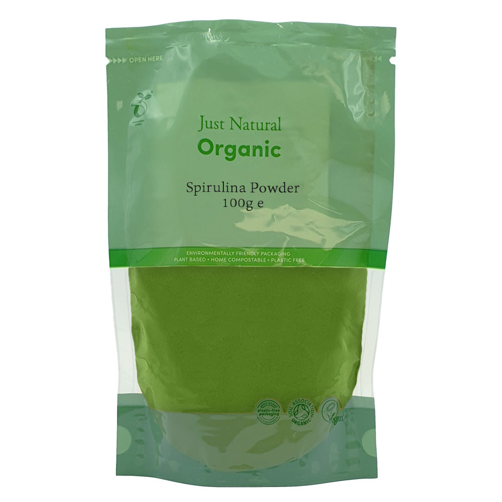 Just Natural Organic Spirulina Powder - 100g