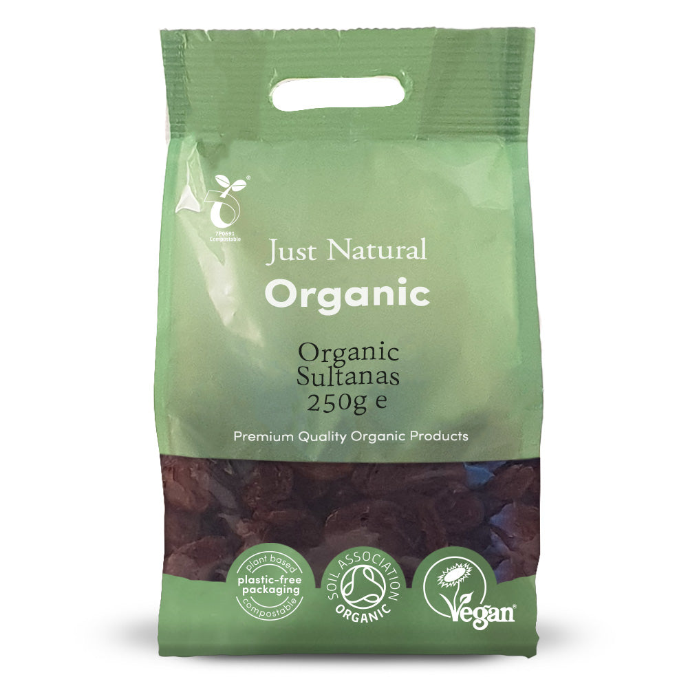 Just Natural Organic Sultanas - 250g