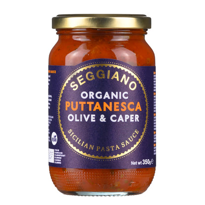 Seggiano Organic Puttanesca Pasta Sauce - 350g