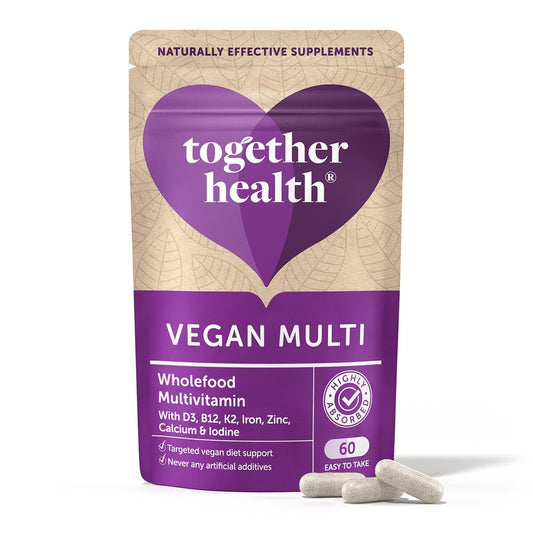 Together Health Vegan Multi Vit & Mineral - Food Supplement 60 Caps