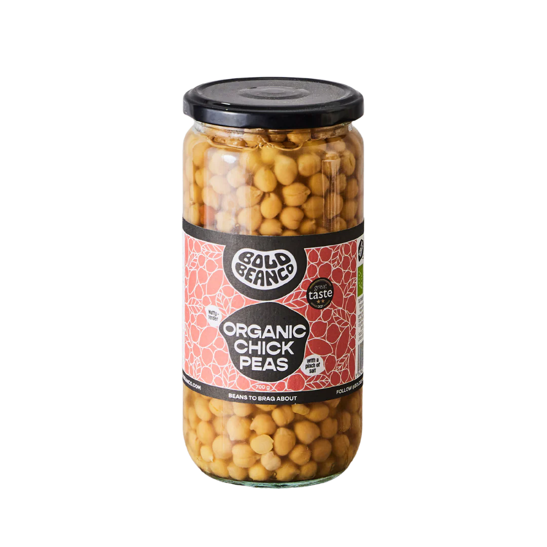 Bold Bean Co Organic Chick Peas - 700g