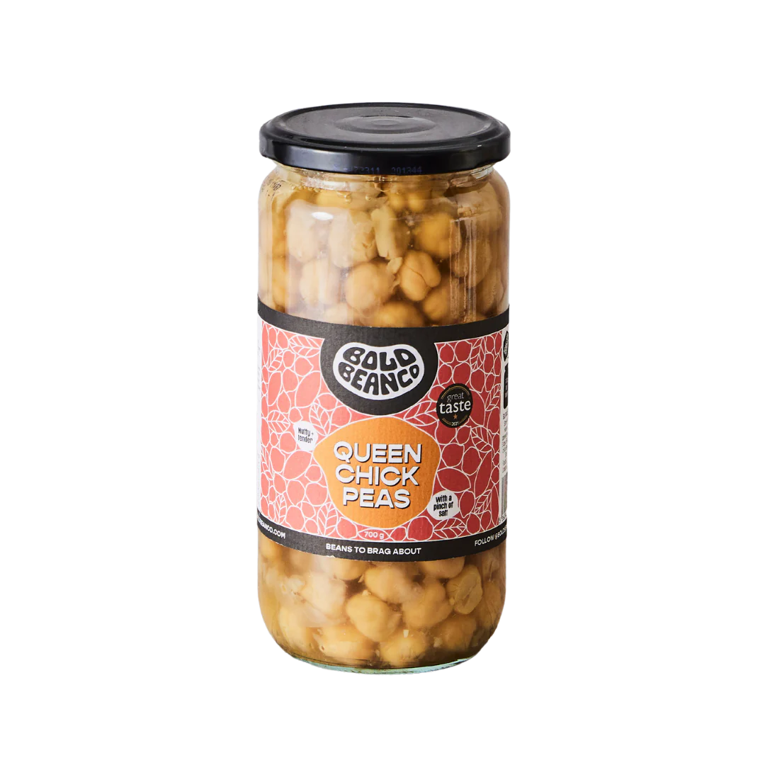 Bold Bean Co Queen Chick Peas - 700g