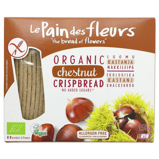 Le Pain Des Fleurs Organic Chestnut Crispbread