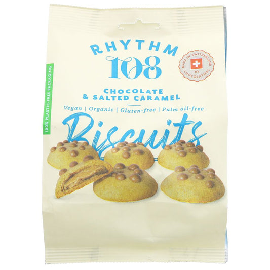 Rhythm 108 Organic Chocolate/Salt Caramel Biscuits