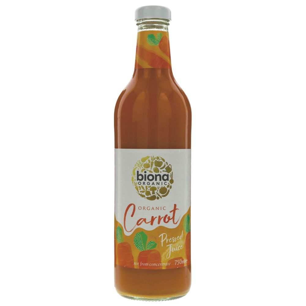 Biona Organic Carrot Juice Pressed -  750ml